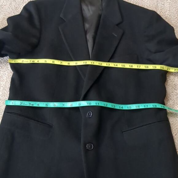 JG Hook Men's Vintage 2 Button Cashmere Blend Suit Coat Sport Jacket 42R - Picture 3 of 10
